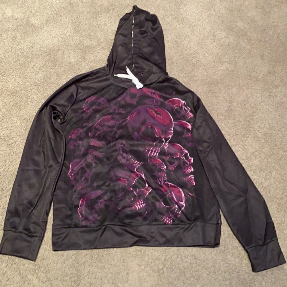 Men’s Hoodie Skulls Design NEW